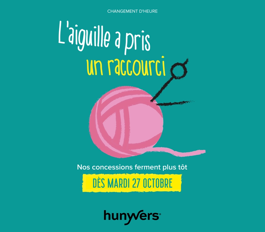 À la nouvelle heure !