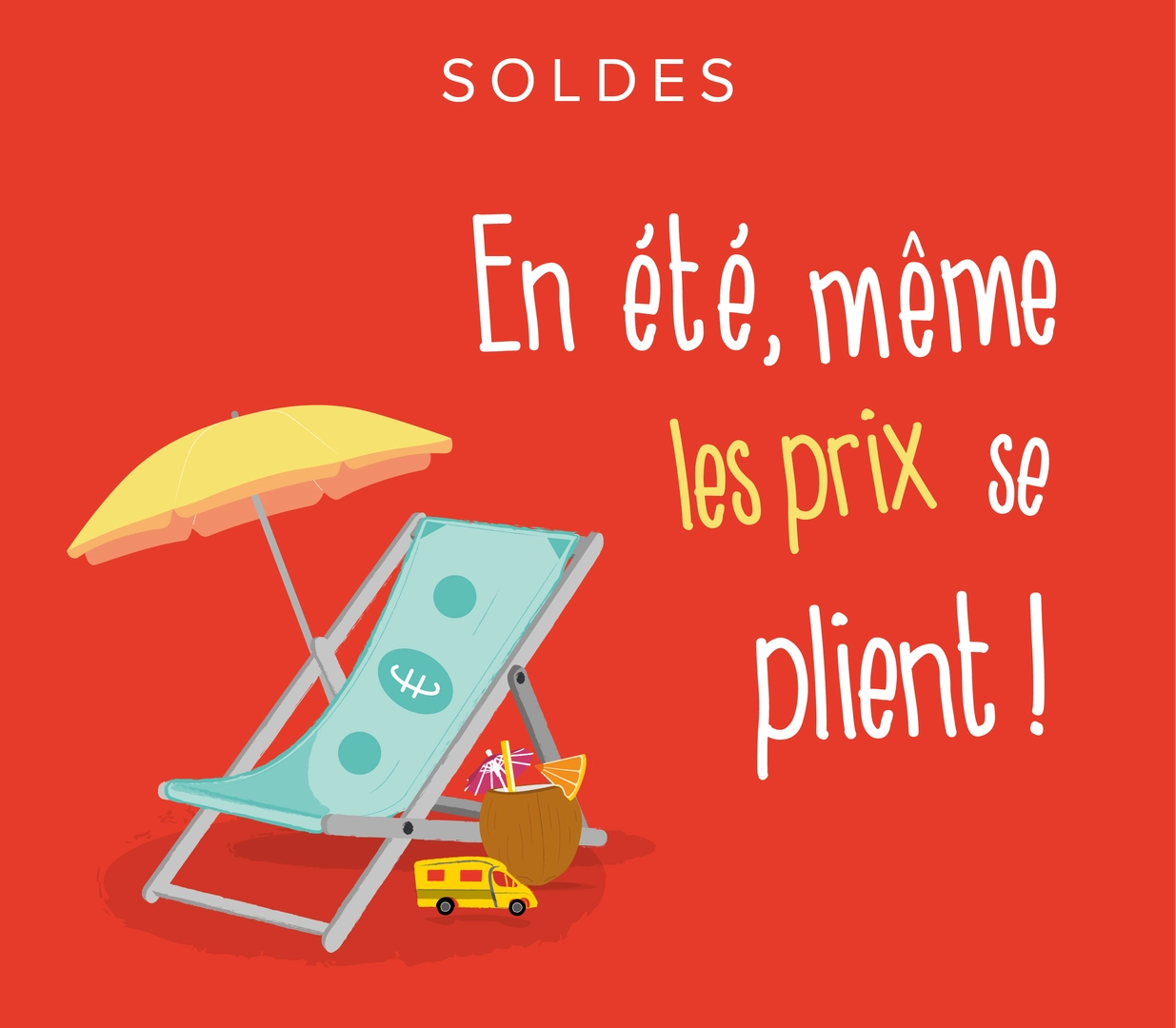 En été, même les prix se plient !