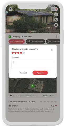 Profitez de commentaires, notes et photos et donnez votre opinion sur votre dernier spot
