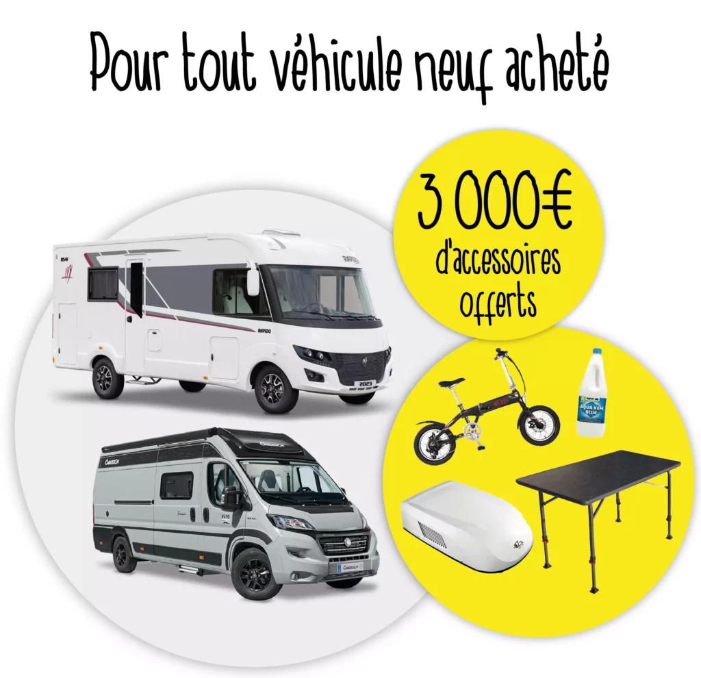 promotion camping car neuf pas cher
